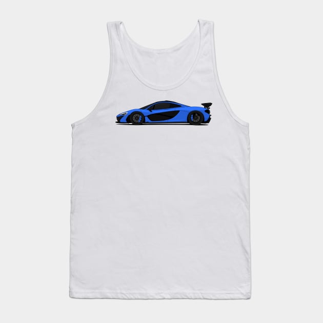 MCLAREN P1 BLUE Tank Top by VENZ0LIC